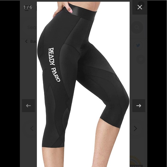 READY PARD Workout Leggings fRunning Compression Tights Tummy Control Shapewear - Picture 1 of 11